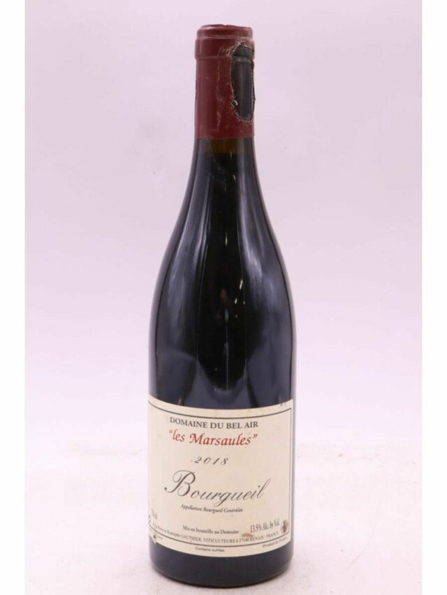 Bel Air Bourgueil Les Marsaules, 2018