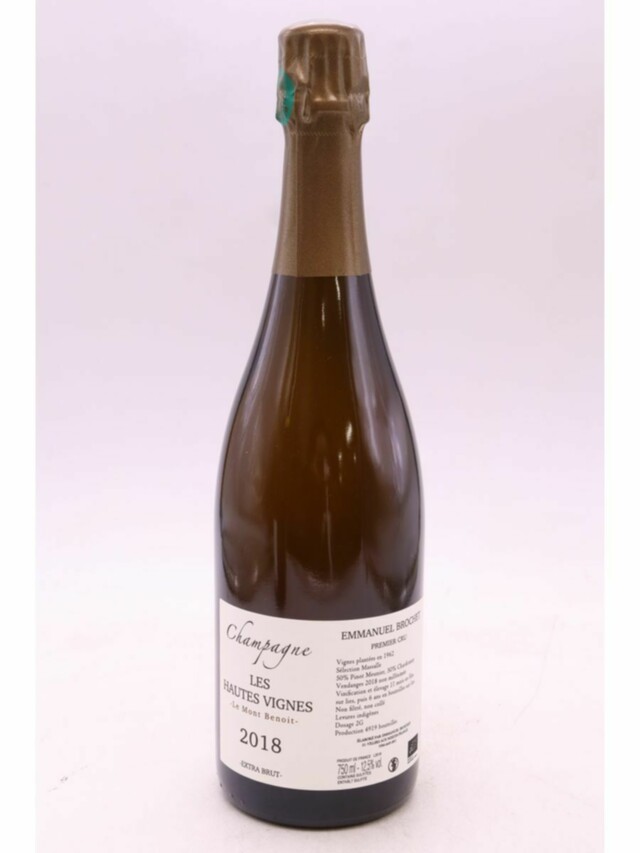 Emmanuel Brochet Les Hautes Vignes Extra Brut, 2018