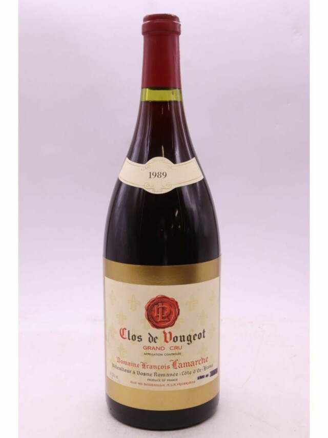 Francois Lamarche Clos Vougeot Grand Cru, 1989