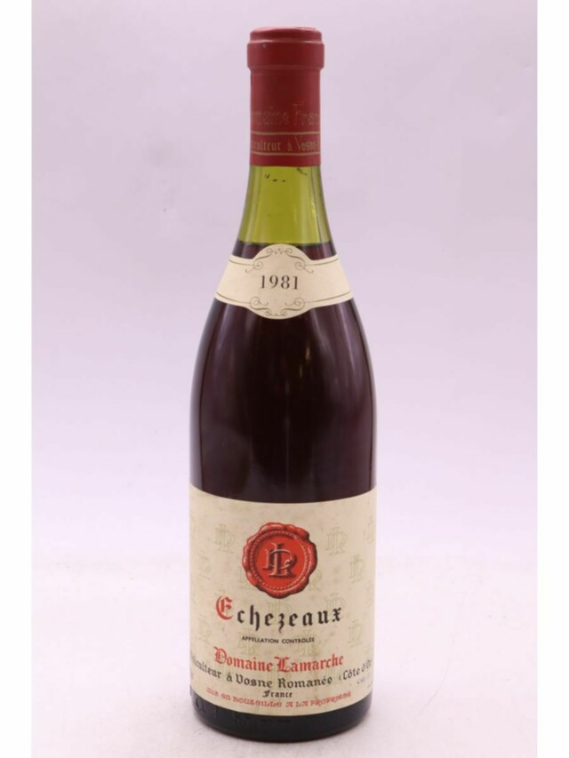 Francois Lamarche Echezeaux Grand Cru, 1981