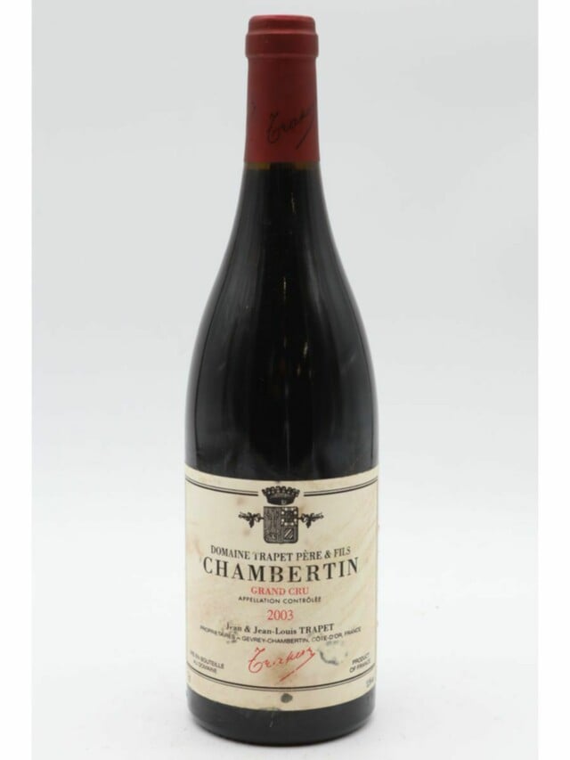 Trapet Chambertin Grand Cru, 2003