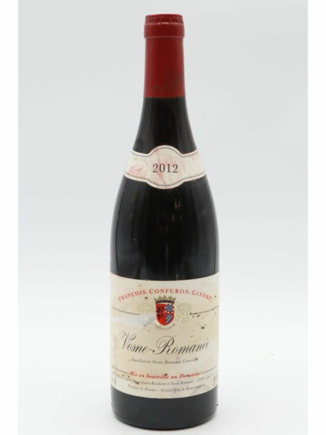 Confuron Gindre Vosne Romanee, 2012