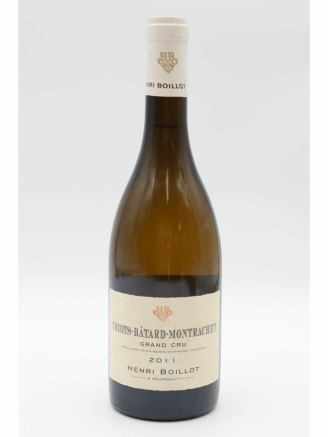 Henri Boillot Criots Batard Montrachet Grand Cru, 2011
