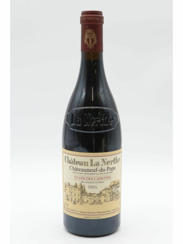 Chateau La Nerthe Chateauneuf Du Pape La Nerthe Cuvee Des Cadettes, 2005