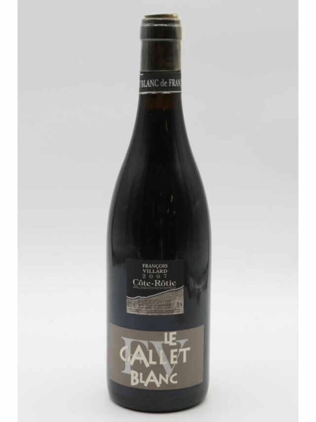 François Villard Cote Rôtie La Gallet Blanc, 2007