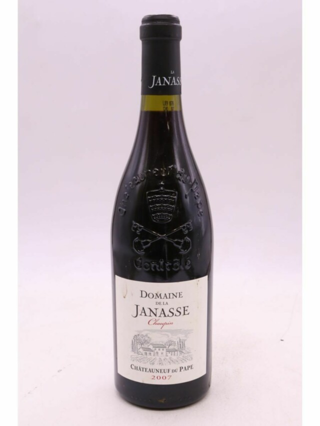 De La Janasse Chateauneuf Du Pape Cuvee Chaupin, 2007
