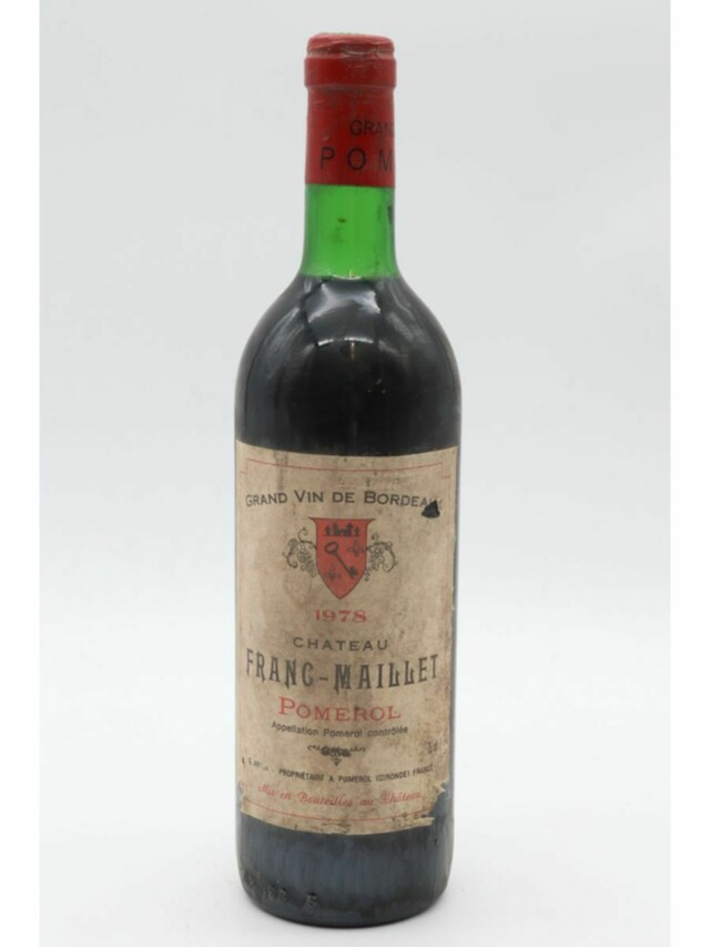 Chateau Franc-maillet, 1978