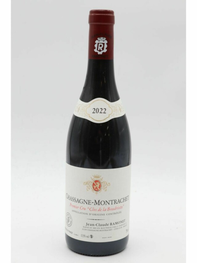 Jean Claude Ramonet Chassagne-montrachet Clos De La Boudriotte Rouge 1er Cru, 2022