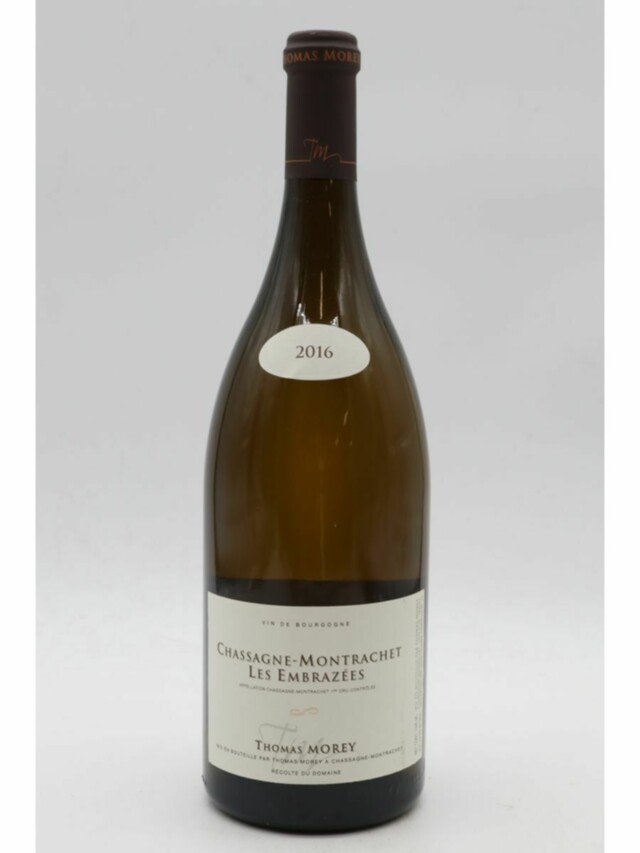 Thomas Morey Chassagne Montrachet Les Embrazees 1er Cru, 2016