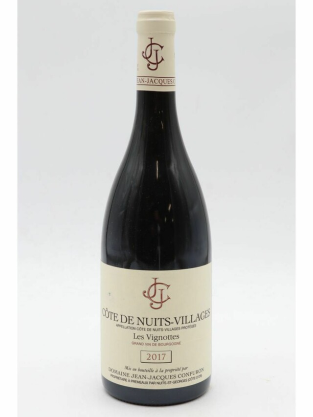 Jean Jacques Confuron Cote De Nuits Villages Les Vignottes, 2017