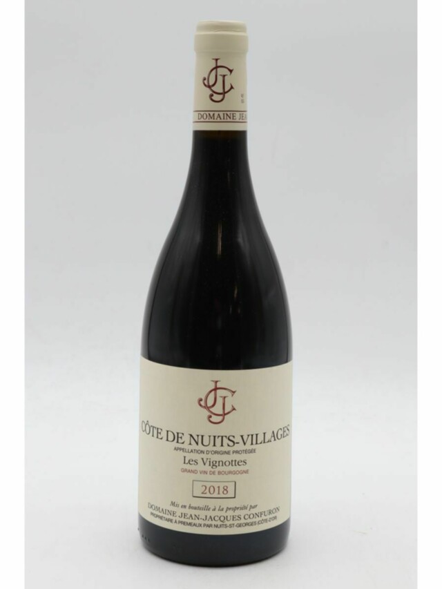 Jean Jacques Confuron Cote De Nuits Villages Les Vignottes, 2018
