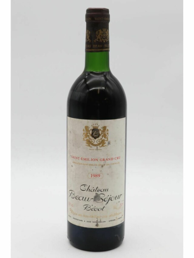 Chateau Beau Sejour Becot, 1989