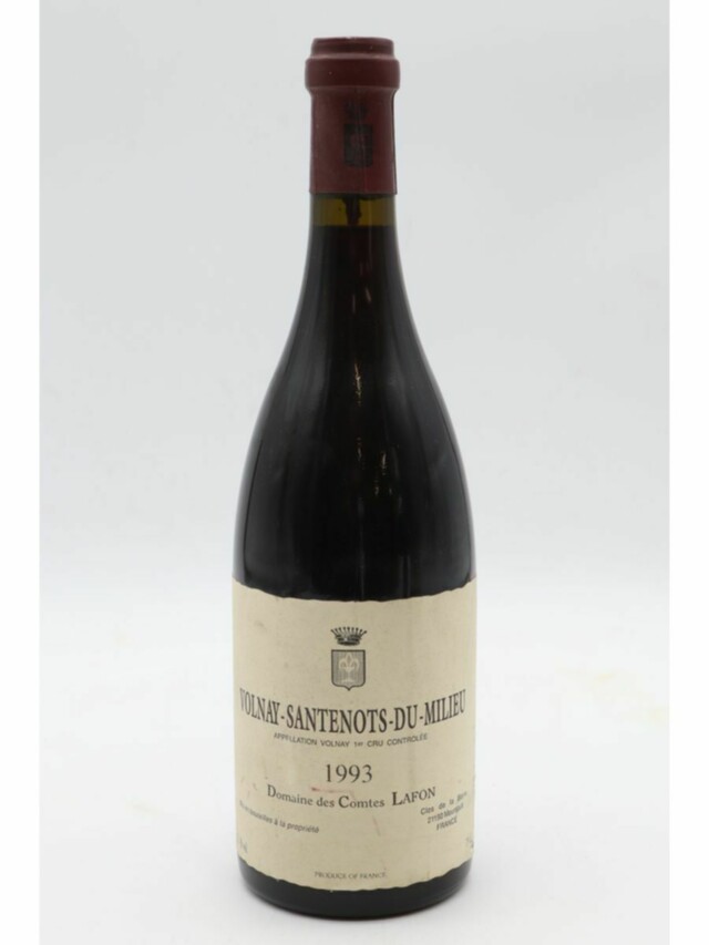 Des Comtes Lafon Volnay Santenots Du Milieu 1er Cru, 1993