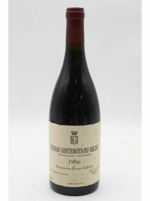 Des Comtes Lafon Volnay Santenots Du Milieu 1er Cru, 1996