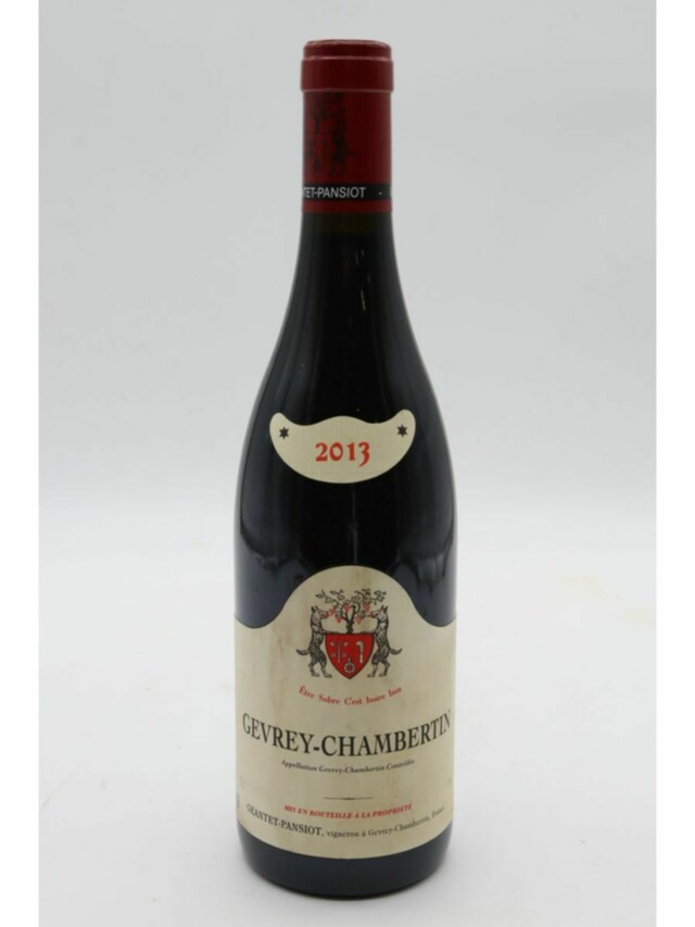 Geantet Pansiot Gevrey Chambertin, 2013