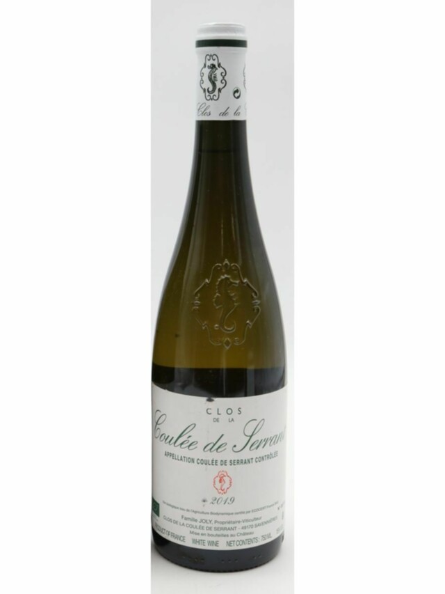 Nicolas Joly Savennieres Clos De La Coulee De Serrant, 2019