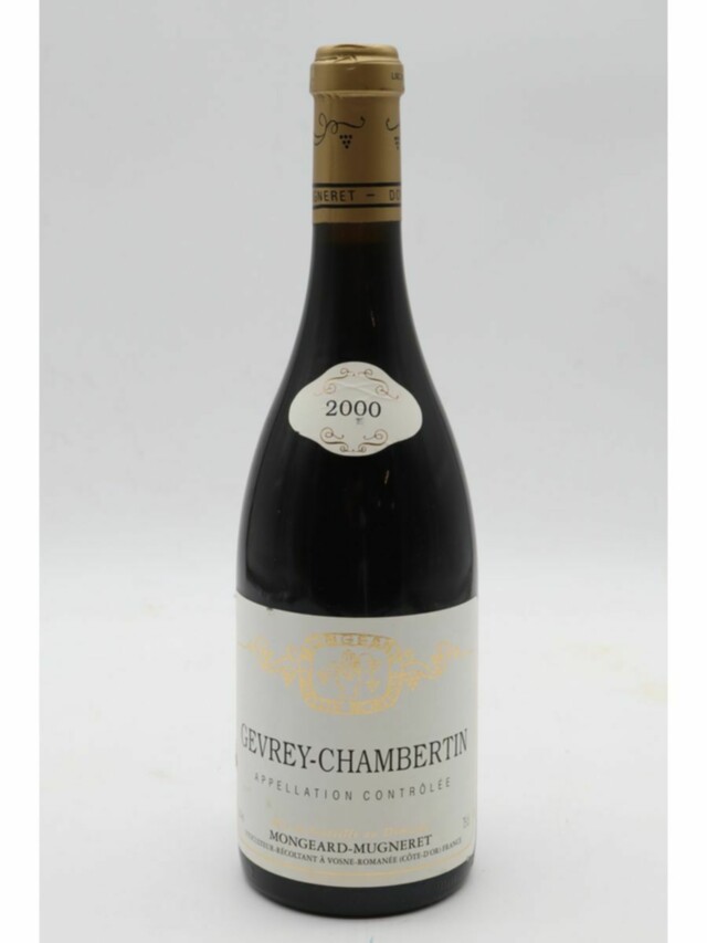 Mongeard-mugneret Gevrey Chambertin, 2000