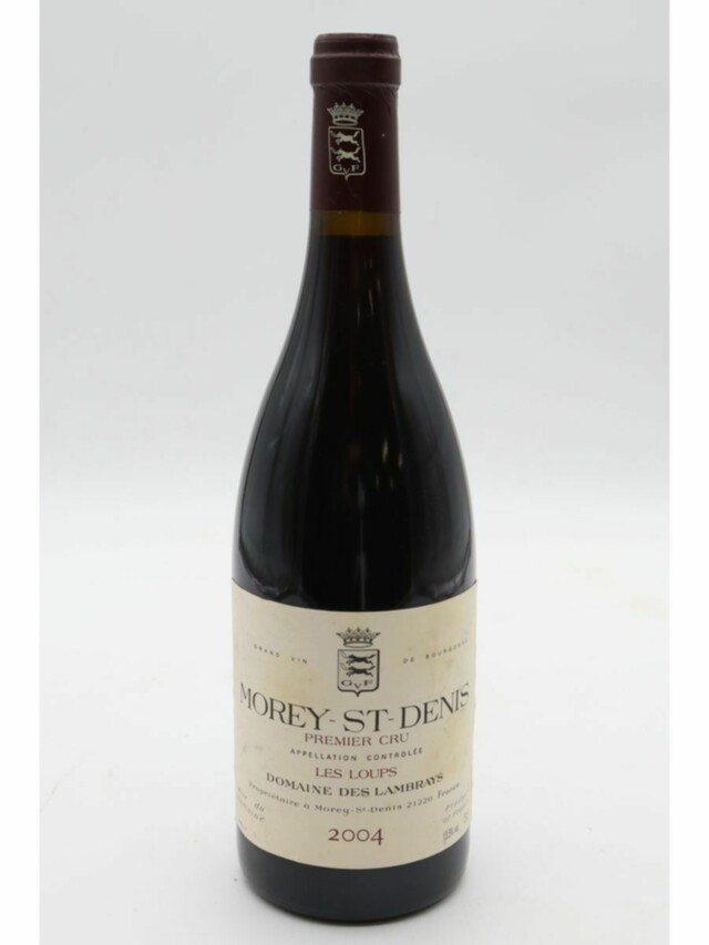 Des Lambrays Morey Saint Denis Les Loups 1er Cru, 2004