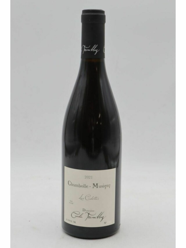 Cecile Tremblay Chambolle Musigny Les Cabottes, 2021