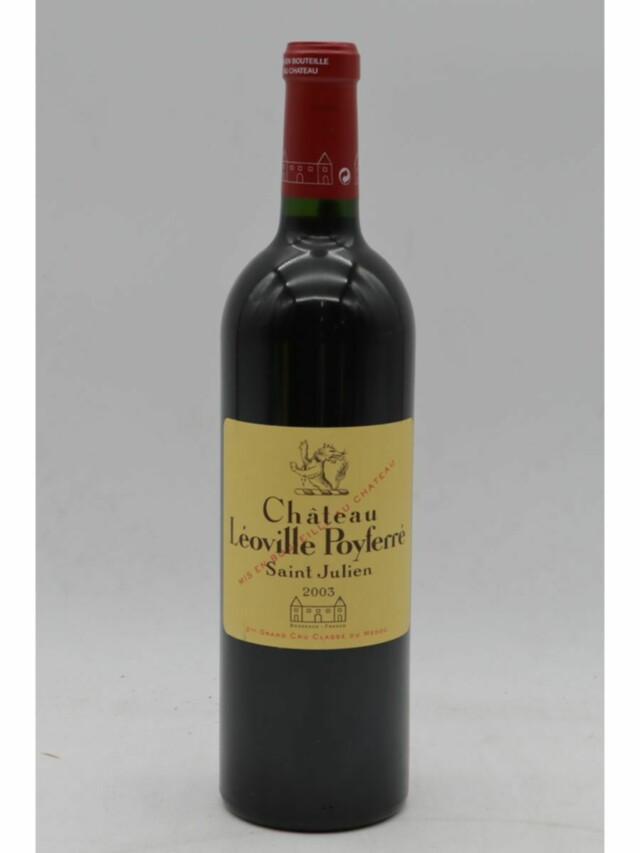 Chateau Leoville Poyferre, 2003