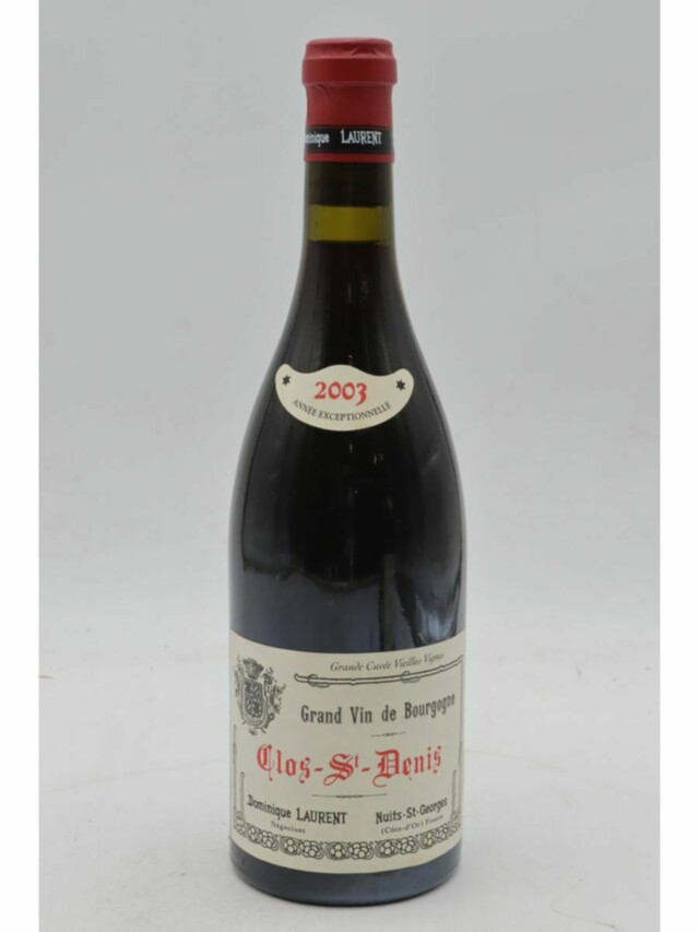 Dominique Laurent Clos Saint Denis Vieilles Vignes, 2003
