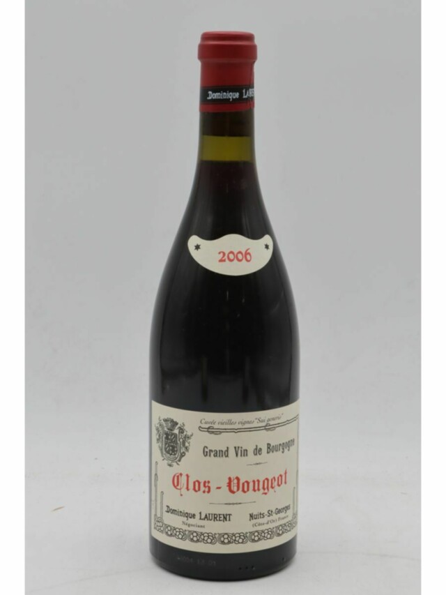 Dominique Laurent Clos Vougeot Vieilles Vignes, 2006