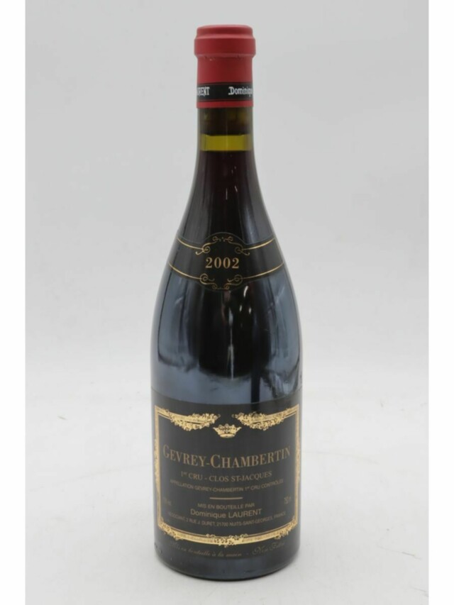 Dominique Laurent Gevrey Chambertin 1er Cru Clos Saint Jacques Vieilles Vignes, 2002