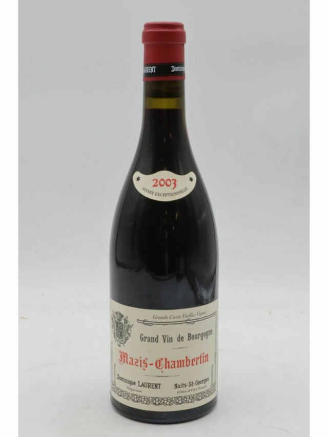 Dominique Laurent Mazis Chambertin Cuvee B Vieilles Vignes, 2003