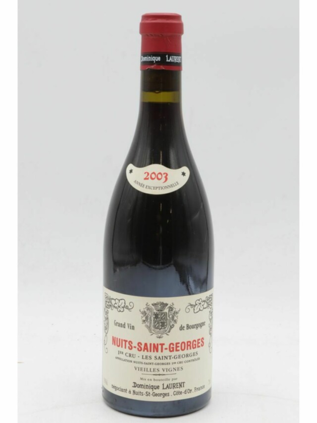 Dominique Laurent Nuits Saint Georges 1er Cru Les Saint Georges Vieilles Vignes, 2003
