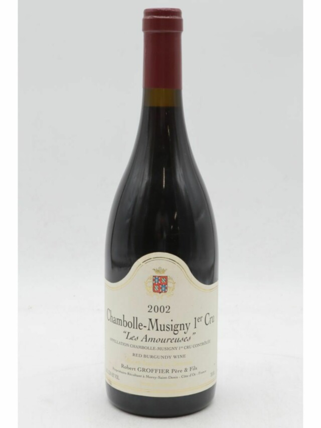 Robert Groffier Chambolle Musigny Les Amoureuses 1er Cru, 2002
