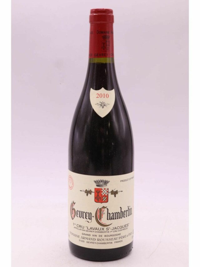 Armand Rousseau Gevrey Chambertin Lavaux St Jacques 1er Cru, 2010