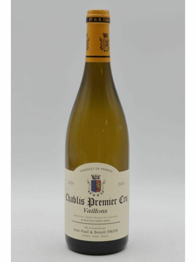 Jean Paul Droin Chablis Vaillons 1er Cru, 2024