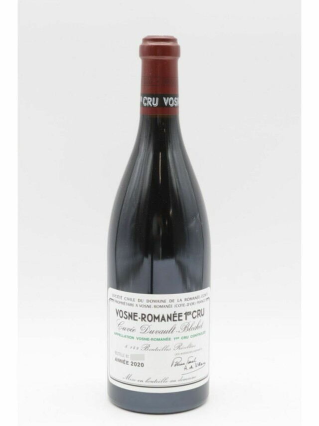De La Romanee Conti Vosne Romanee Cuvee Duvault Blochet, 2020