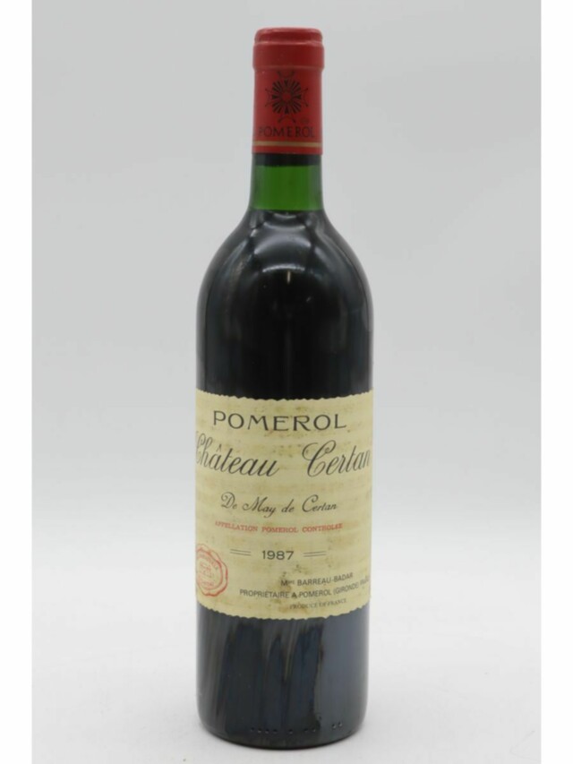 Chateau Certan De May De Certan, 1987