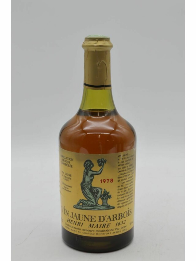 Henri Maire Arbois Vin Jaune, 1978