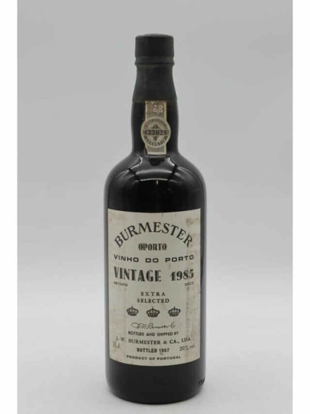 Burmester Vintage Port, 1985