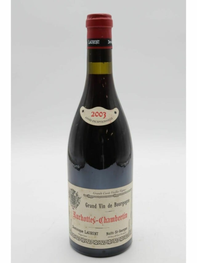 Dominique Laurent Ruchottes Chambertin Vieilles Vignes Grand Cru, 2003