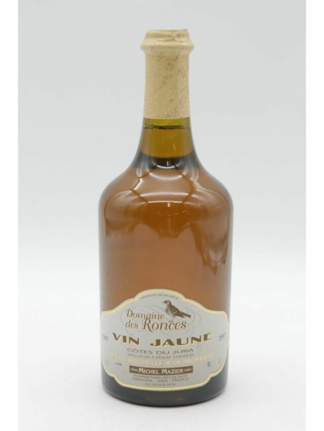 Domaine Des Ronces Cotes Du Jura Vin Jaune, 2007