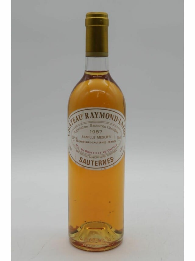 Chateau Raymond Lafon, 1987