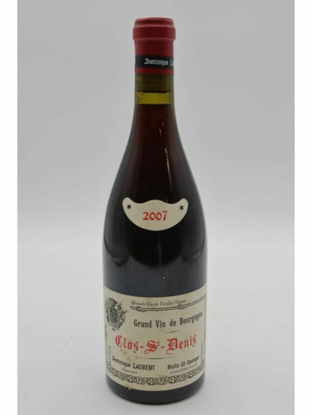 Dominique Laurent Clos Saint Denis Vieilles Vignes Grand Cru, 2007