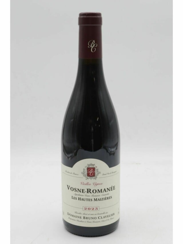 Bruno Clavelier Vosne Romanee Hautes Maizieres, 2023