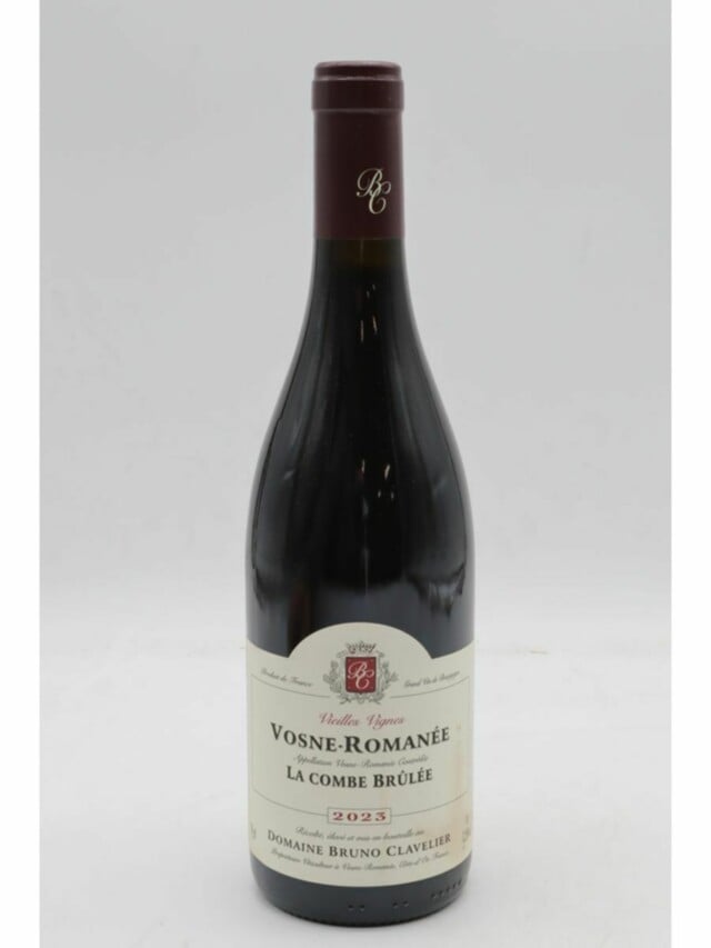 Bruno Clavelier Vosne Romanee La Combe Brulee, 2023