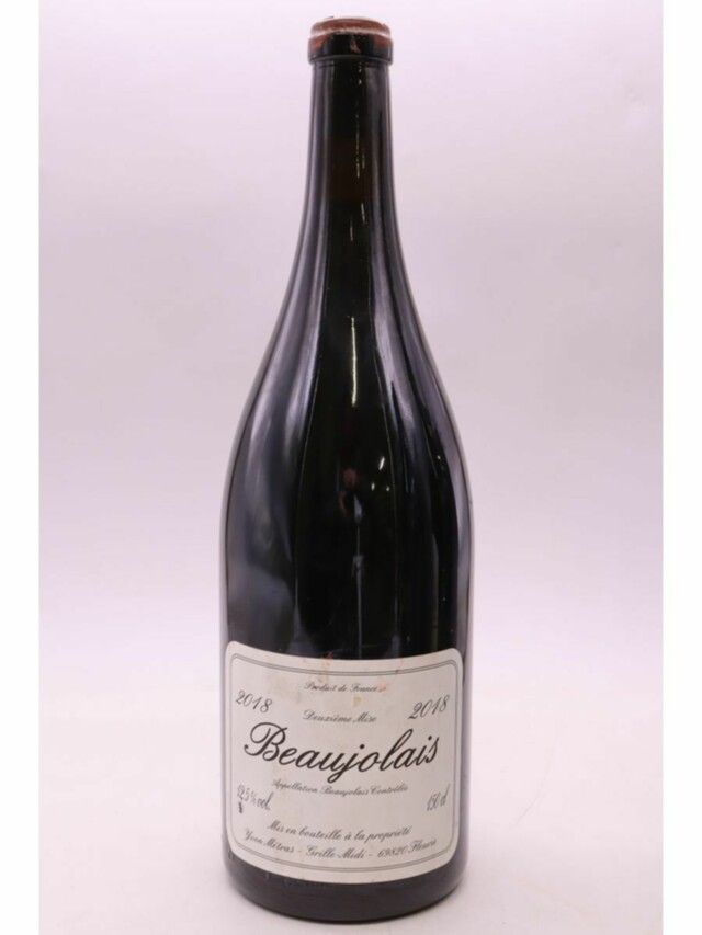 Yvon Metras Beaujolais Deuxieme Mise, 2018