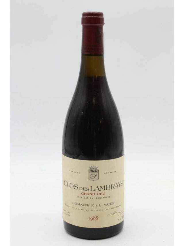Des Lambrays Clos Des Lambrays Grand Cru, 1988