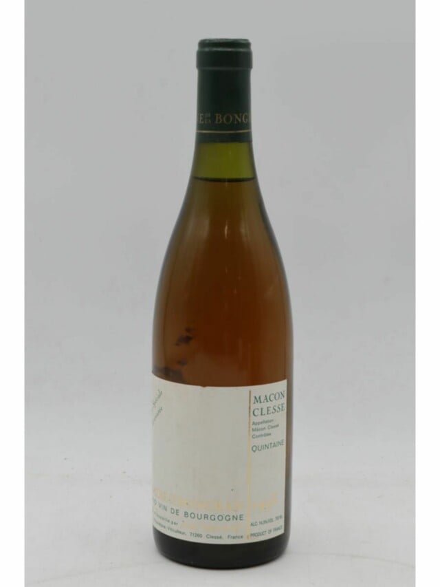 Bongran Vire Clesse Cuvee Levroutée, 1995