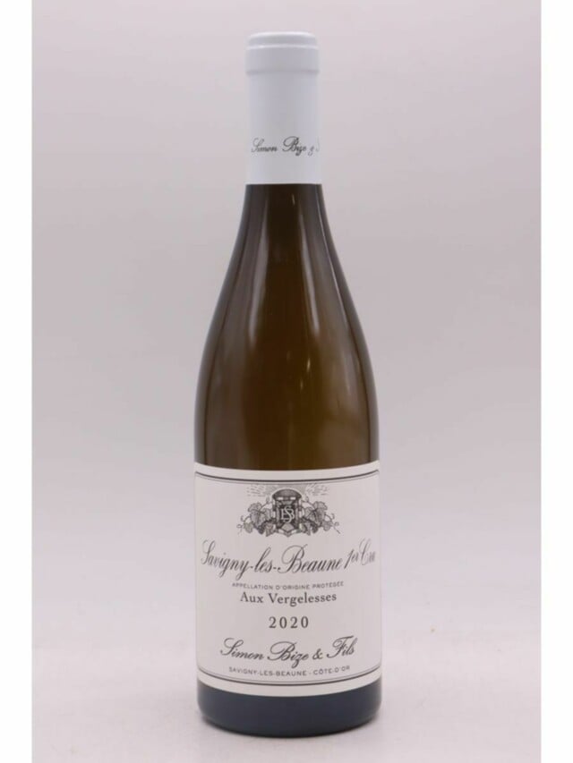Simon Bize Savigny Les Beaune Les Vergelesses Blanc  1er Cru, 2020