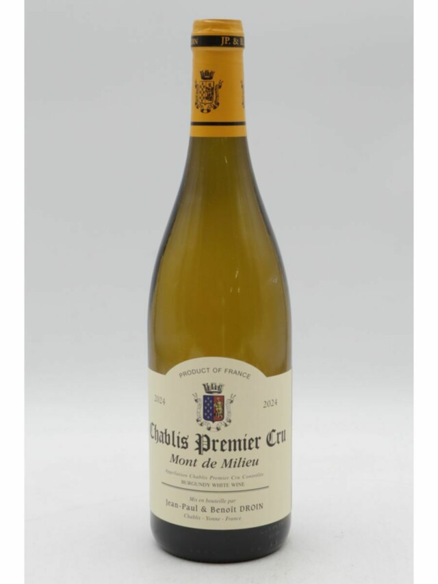 Jean Paul Droin Chablis Mont Du Milieu 1er Cru, 2024