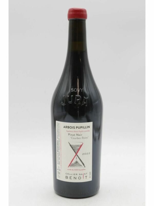Cellier Saint Benoit Arbois Pupillin Pinot Noir Courbes Raies, 2022