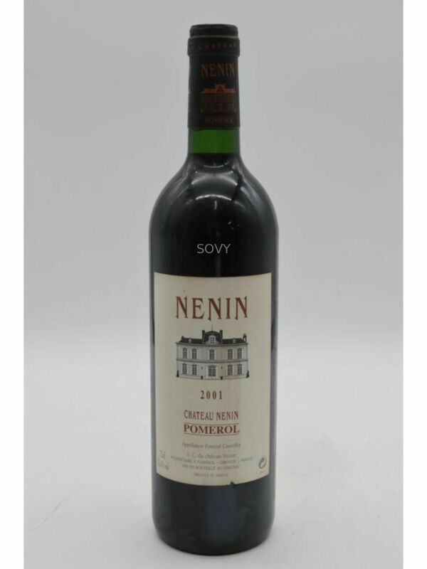 Chateau Nenin, 2001