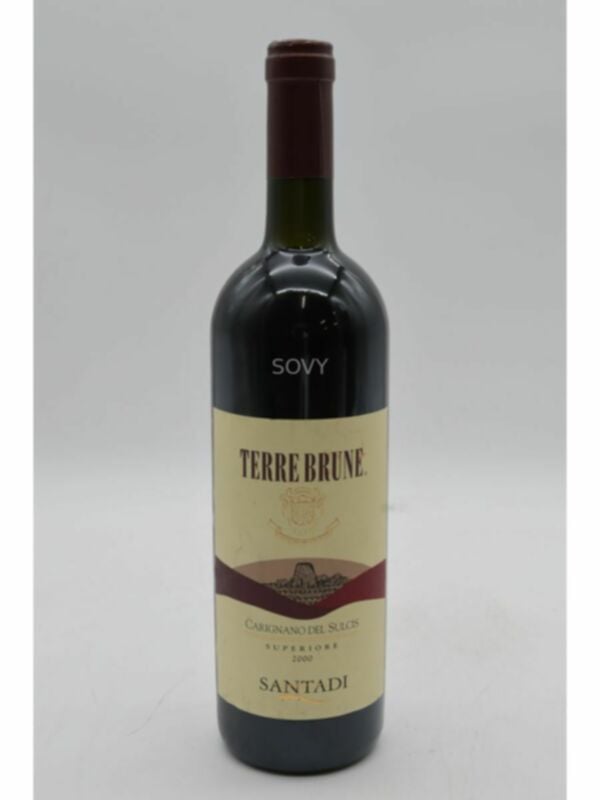 Cantina Santadi Carignano Del Sulcis Terre Brune, 2000